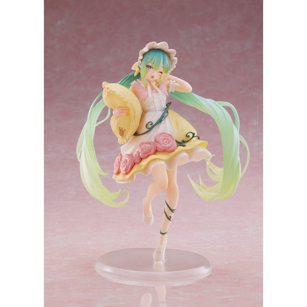Hatsune Miku PVC Statue Hatsune Miku Wonderland Figure Sleeping Beauty Reissue 18 cm - The Happy Toy Store