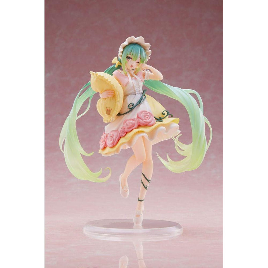 Hatsune Miku PVC Statue Hatsune Miku Wonderland Figure Sleeping Beauty Reissue 18 cm - The Happy Toy Store
