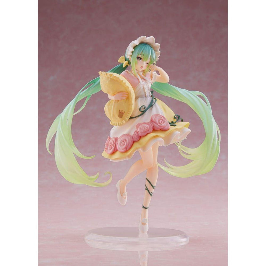 Hatsune Miku PVC Statue Hatsune Miku Wonderland Figure Sleeping Beauty Reissue 18 cm - The Happy Toy Store