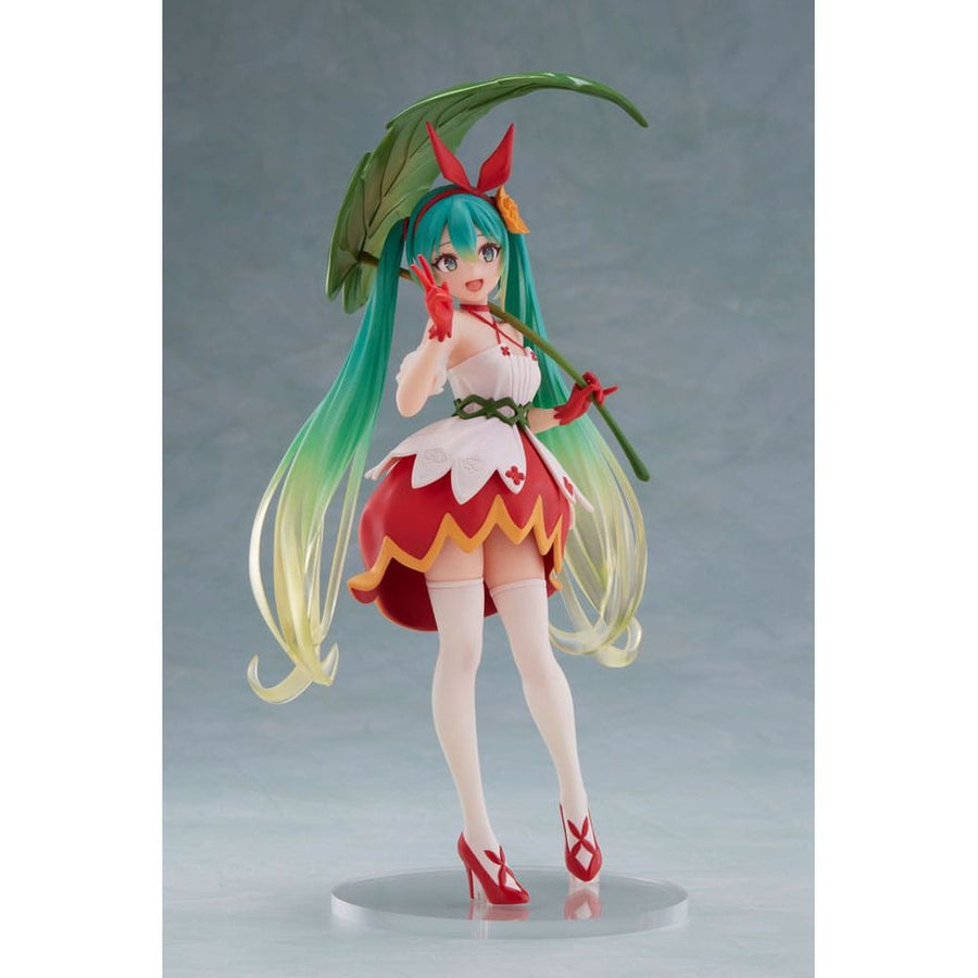 Hatsune Miku PVC Statue Hatsune Miku Wonderland Figure Thumbelina 18 cm - The Happy Toy Store