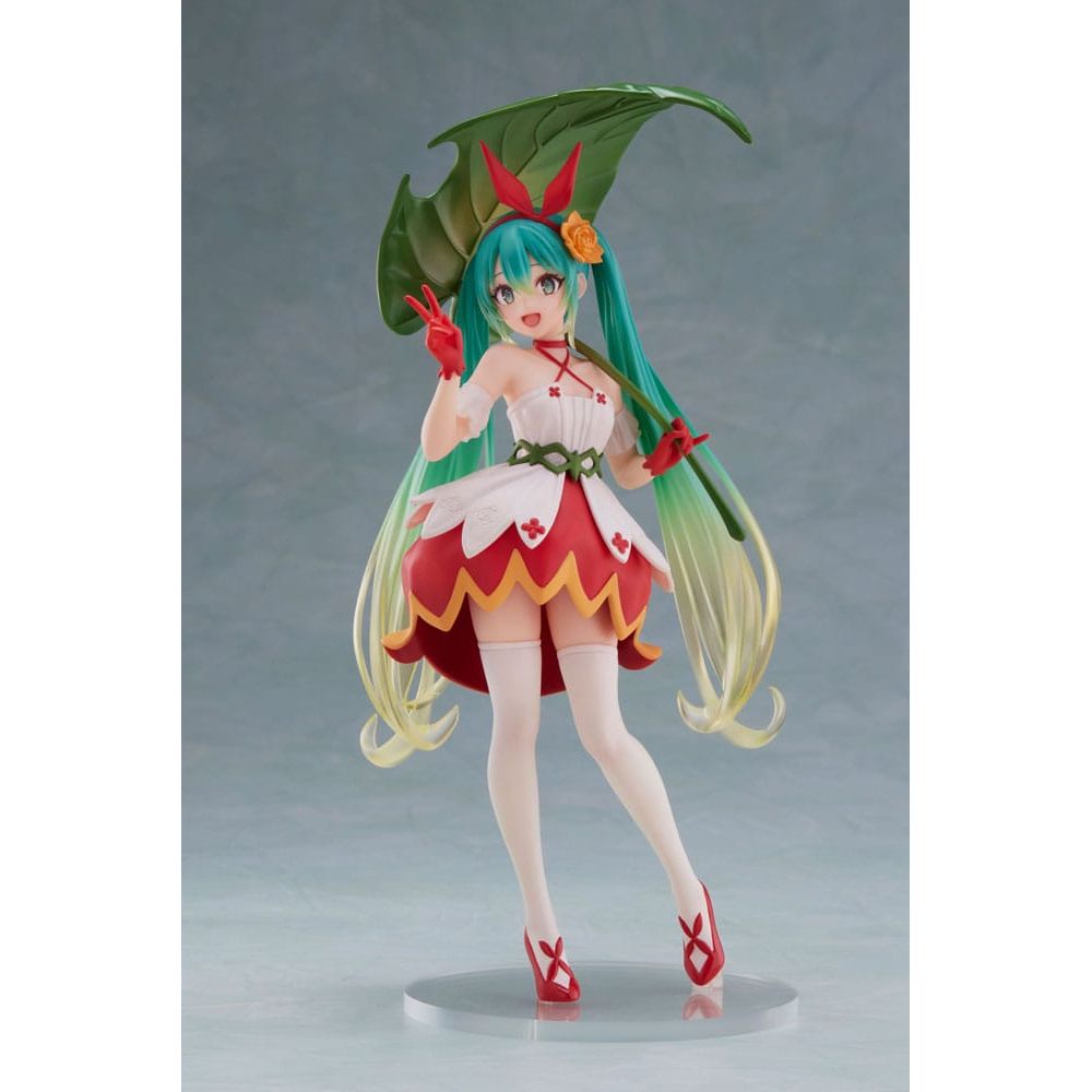 Hatsune Miku PVC Statue Hatsune Miku Wonderland Figure Thumbelina 18 cm - The Happy Toy Store