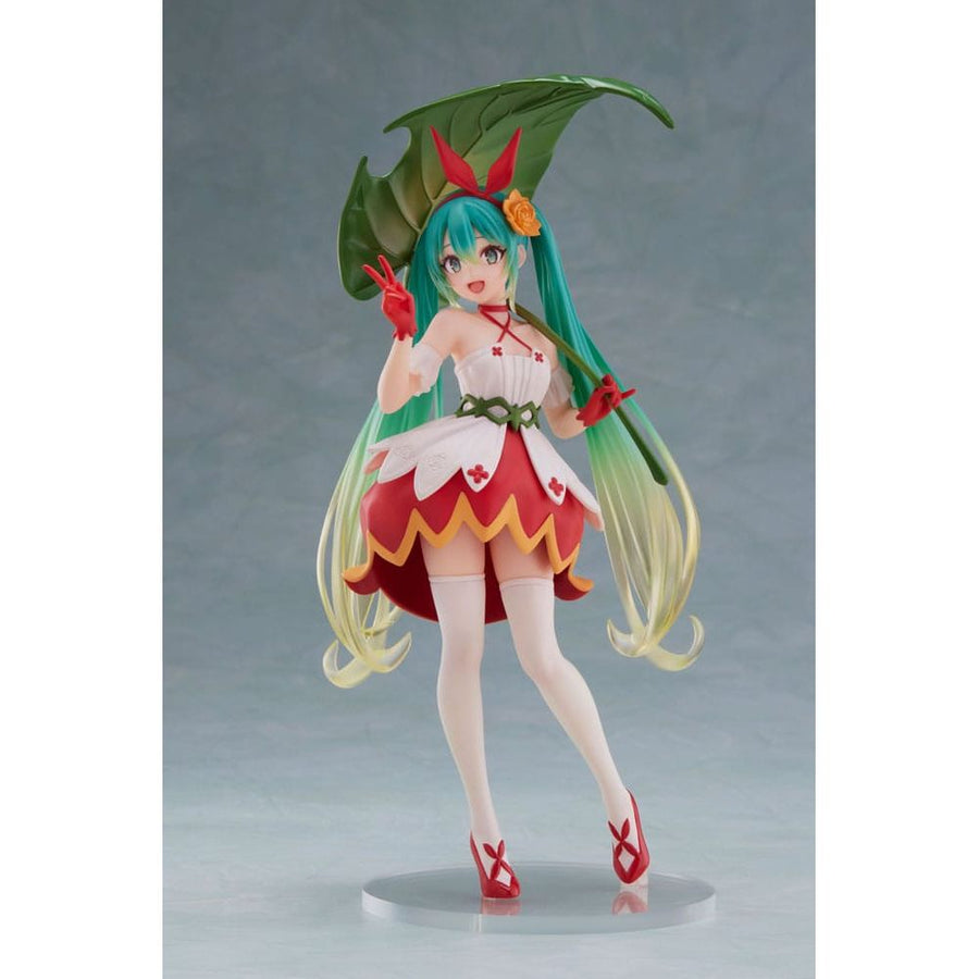 Hatsune Miku PVC Statue Hatsune Miku Wonderland Figure Thumbelina 18 cm - The Happy Toy Store