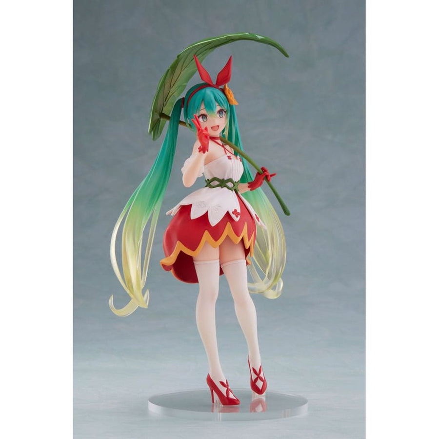 Hatsune Miku PVC Statue Hatsune Miku Wonderland Figure Thumbelina 18 cm - The Happy Toy Store