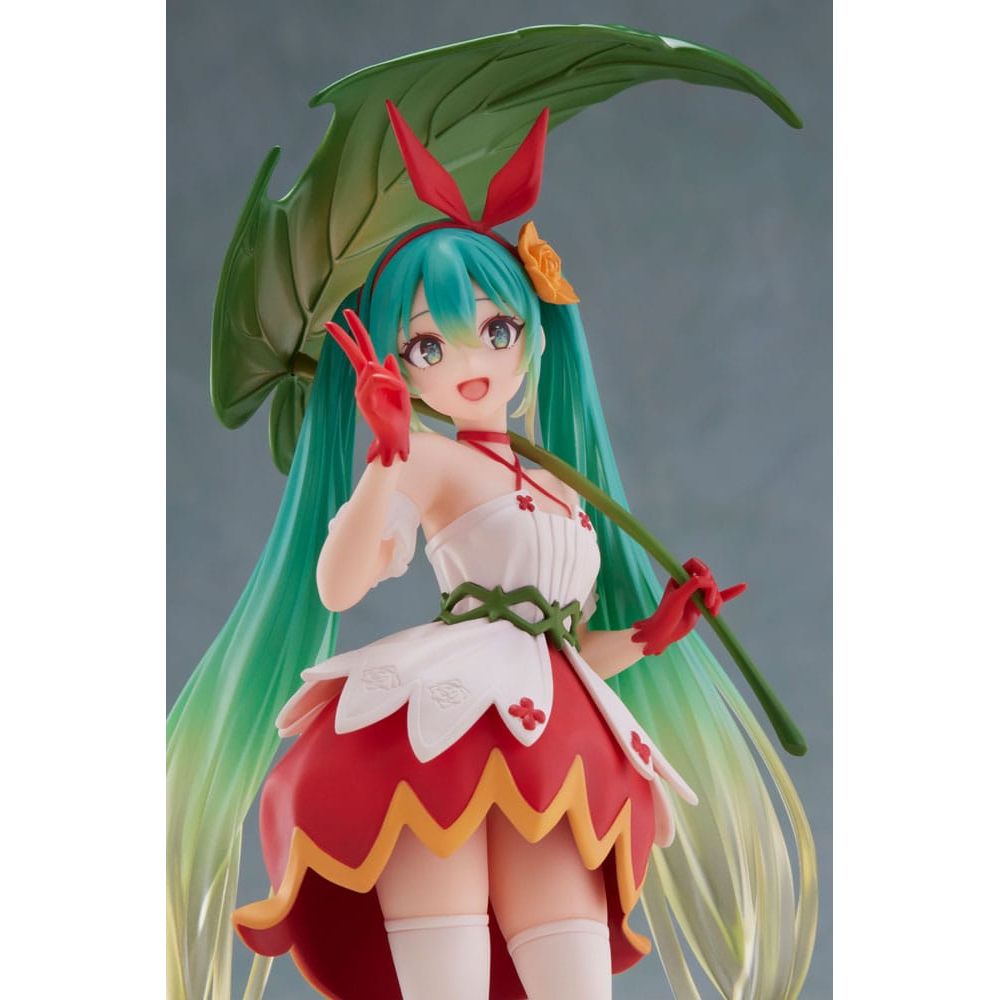 Hatsune Miku PVC Statue Hatsune Miku Wonderland Figure Thumbelina 18 cm - The Happy Toy Store
