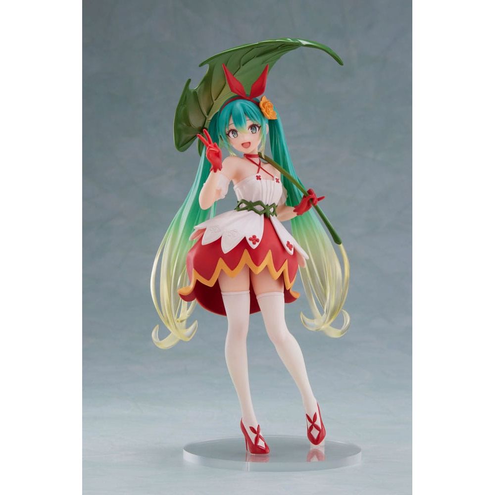Hatsune Miku PVC Statue Hatsune Miku Wonderland Figure Thumbelina 18 cm - The Happy Toy Store
