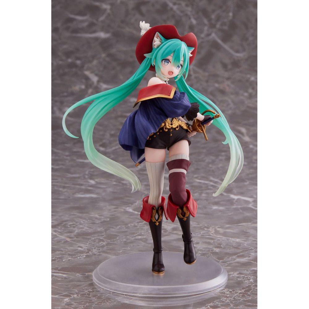 Hatsune Miku PVC Statue Hatsune Miku Wonderland Puss in Boots 18 cm - The Happy Toy Store
