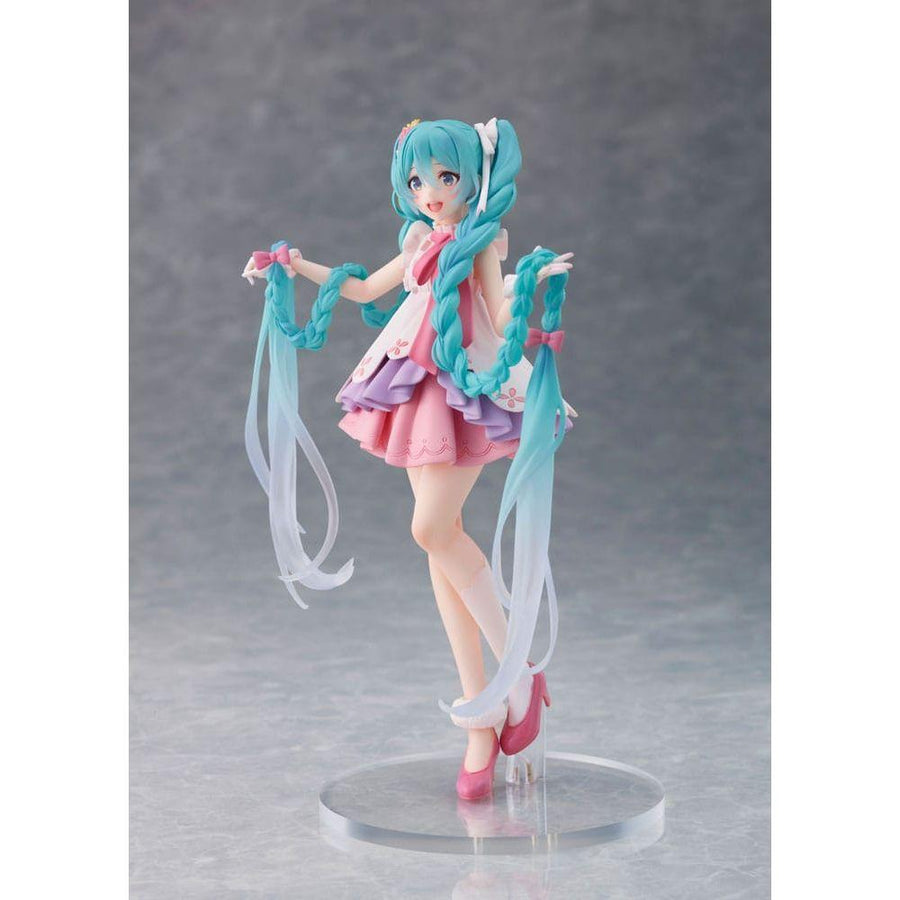 Hatsune Miku PVC Statue Hatsune Miku Wonderland Rapunzel Ver. 18 cm - The Happy Toy Store