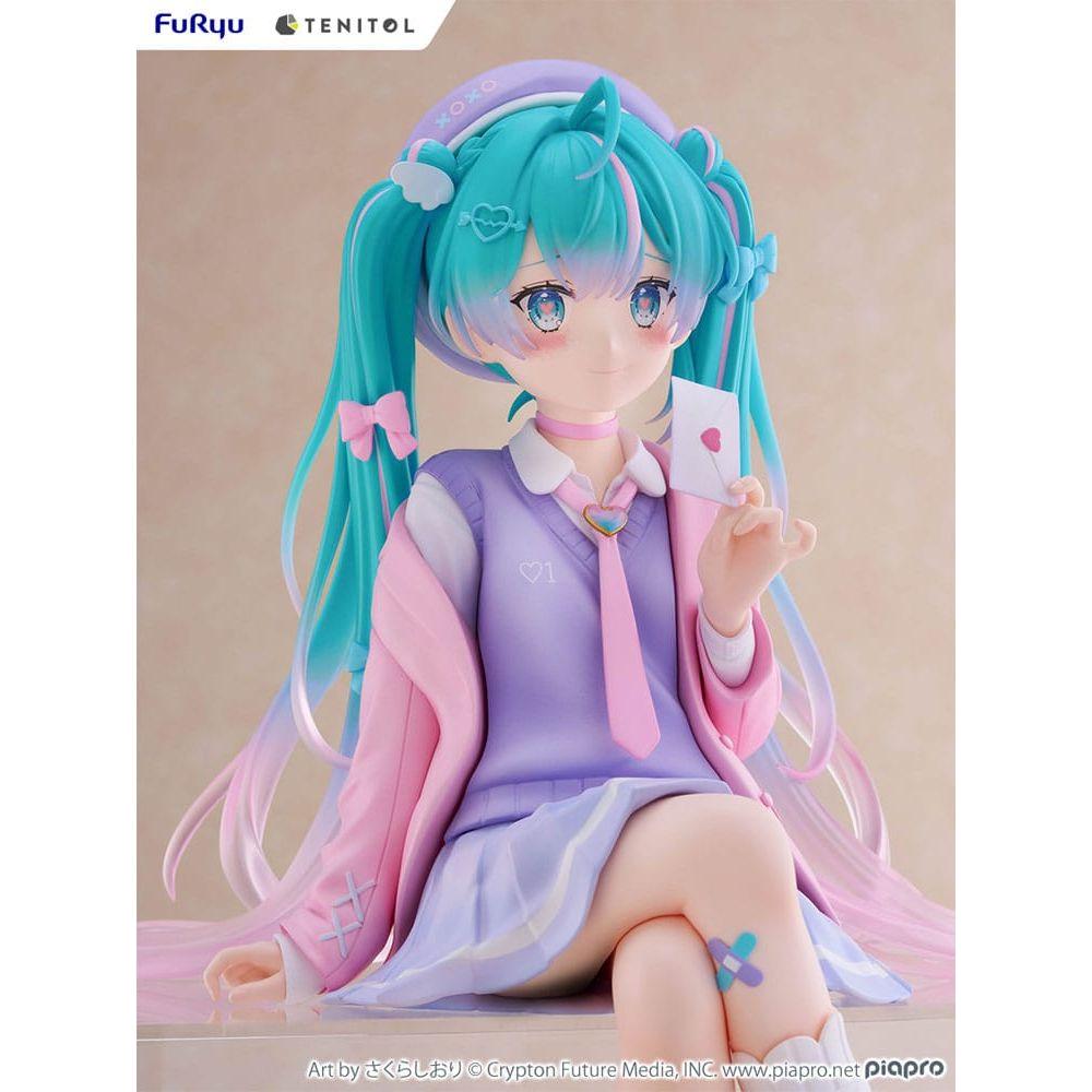 Hatsune Miku Tenitol Noodle Stopper PVC Statue Love Blazer 32 cm - The Happy Toy Store