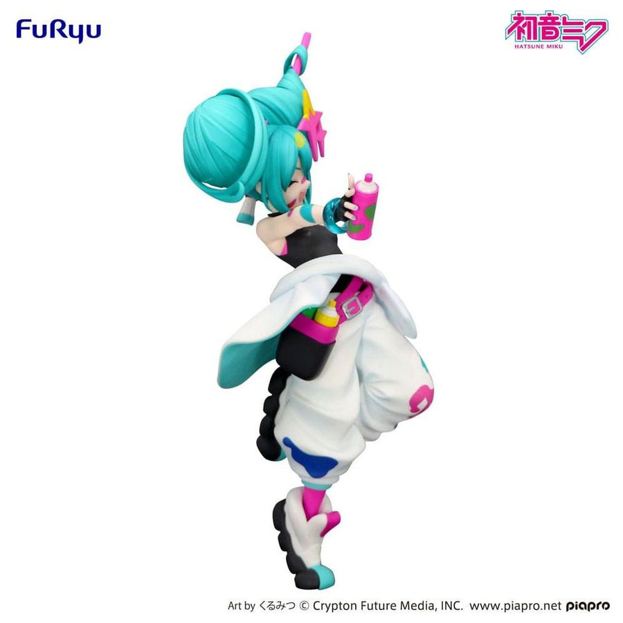 Hatsune Miku Trio - Try - iT PVC Statue Miku Paint Girl 19 cm - The Happy Toy Store