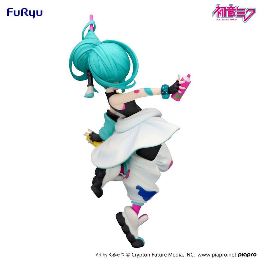 Hatsune Miku Trio - Try - iT PVC Statue Miku Paint Girl 19 cm - The Happy Toy Store