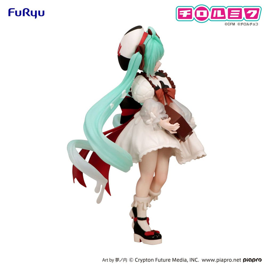 Hatsune Miku x Tirol Choco Trio - Try - iT PVC Statue Hatsune Miku Milk Ver. 18 cm - The Happy Toy Store