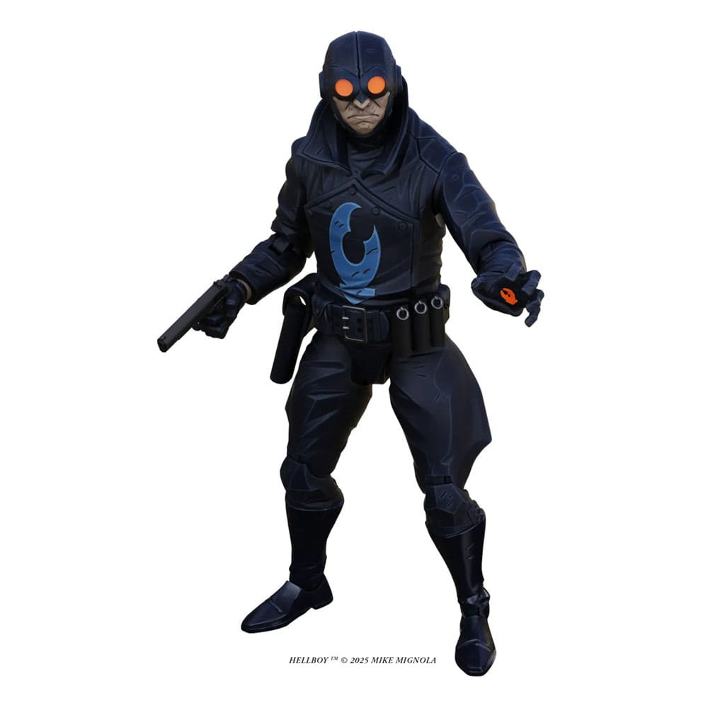 Hellboy Action Figure Lobster Johnson (The Iron Prometheus) 17 cm - The Happy Toy Store