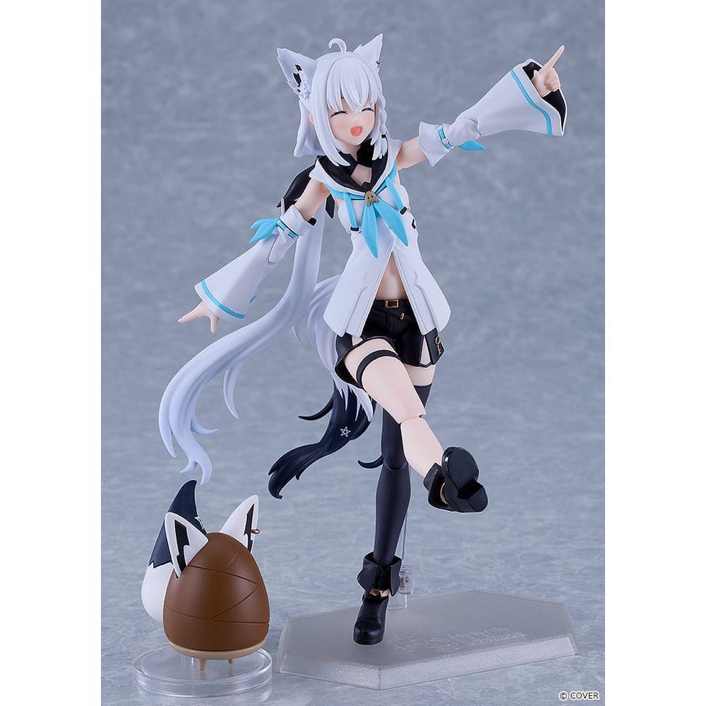 Hololive Production Figma Action Figure Shirakami Fubuki 15 cm - The Happy Toy Store