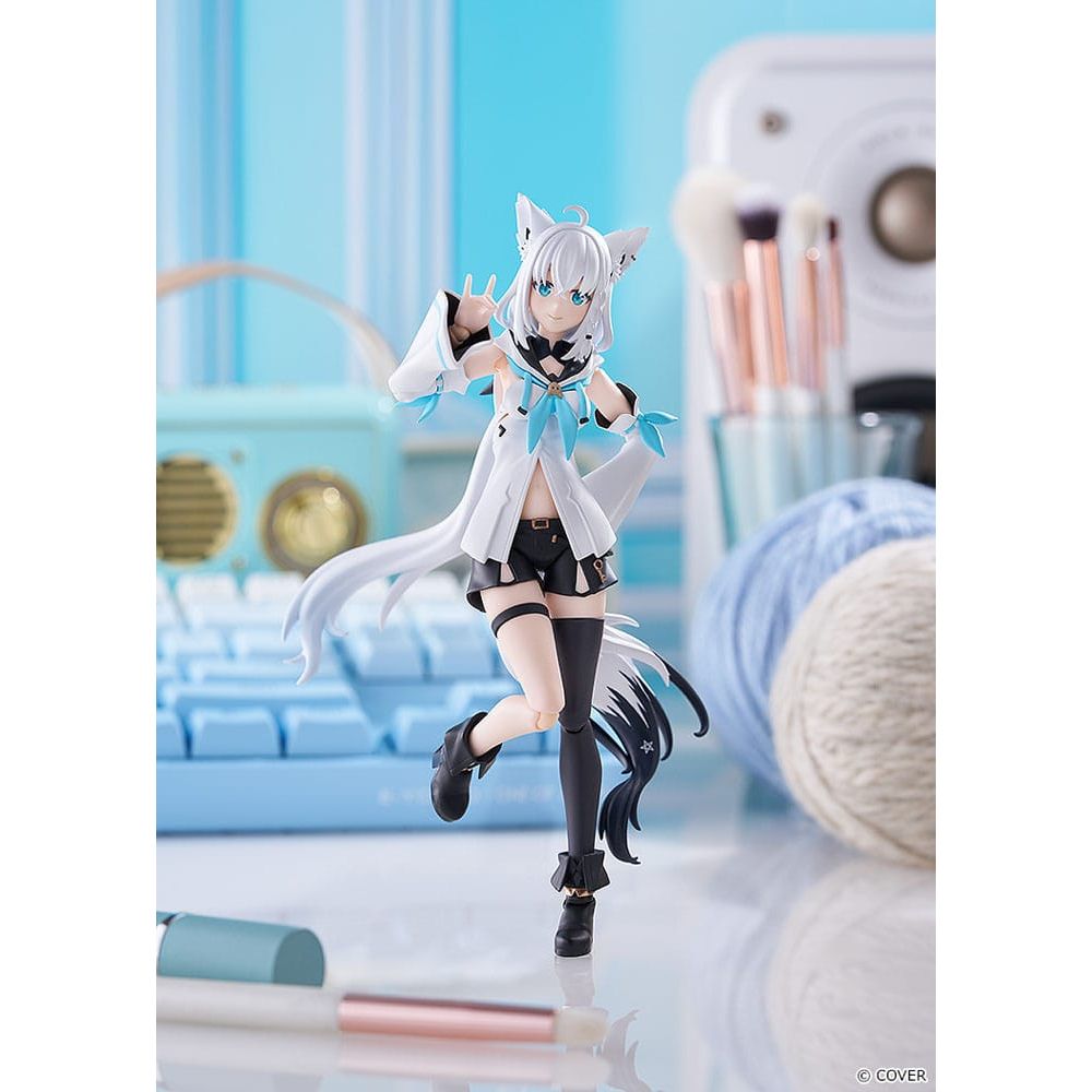 Hololive Production Figma Action Figure Shirakami Fubuki 15 cm - The Happy Toy Store