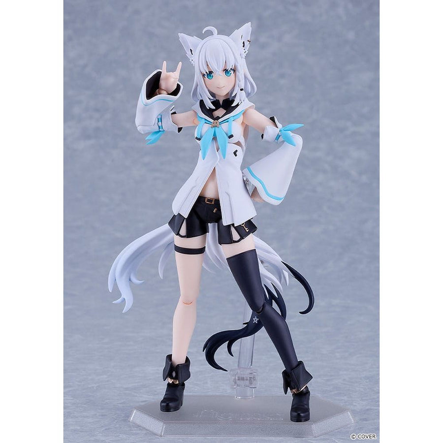 Hololive Production Figma Action Figure Shirakami Fubuki 15 cm - The Happy Toy Store