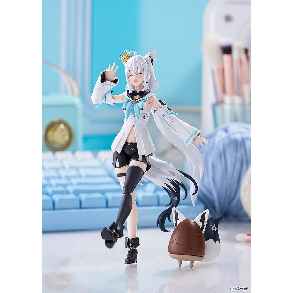 Hololive Production Figma Action Figure Shirakami Fubuki 15 cm - The Happy Toy Store