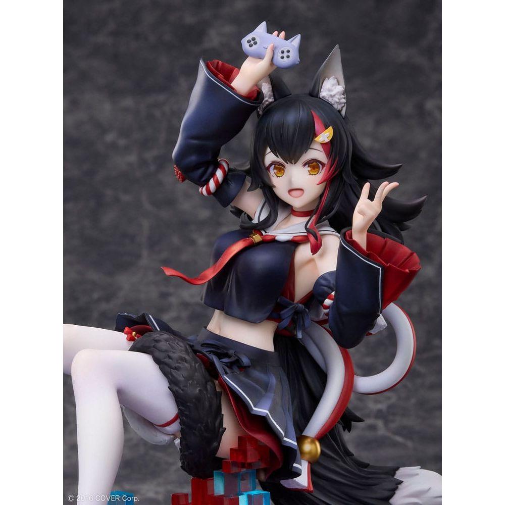 Hololive Production PVC Statue 1/7 Ookami Mio We Are Gamers Ver. 22 cm - The Happy Toy Store