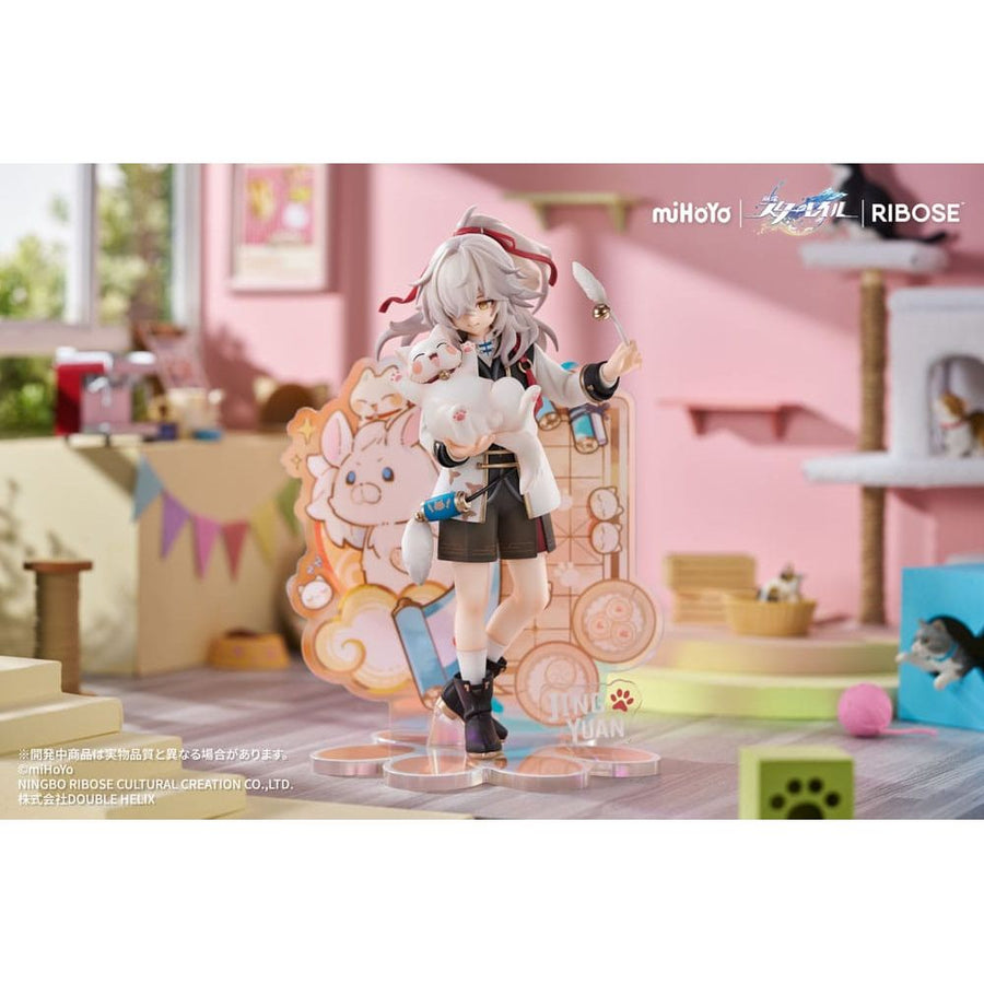 Honkai: Star Rail Rise Up Little Cat Series PVC Statue Jing Yuan 20 cm - The Happy Toy Store