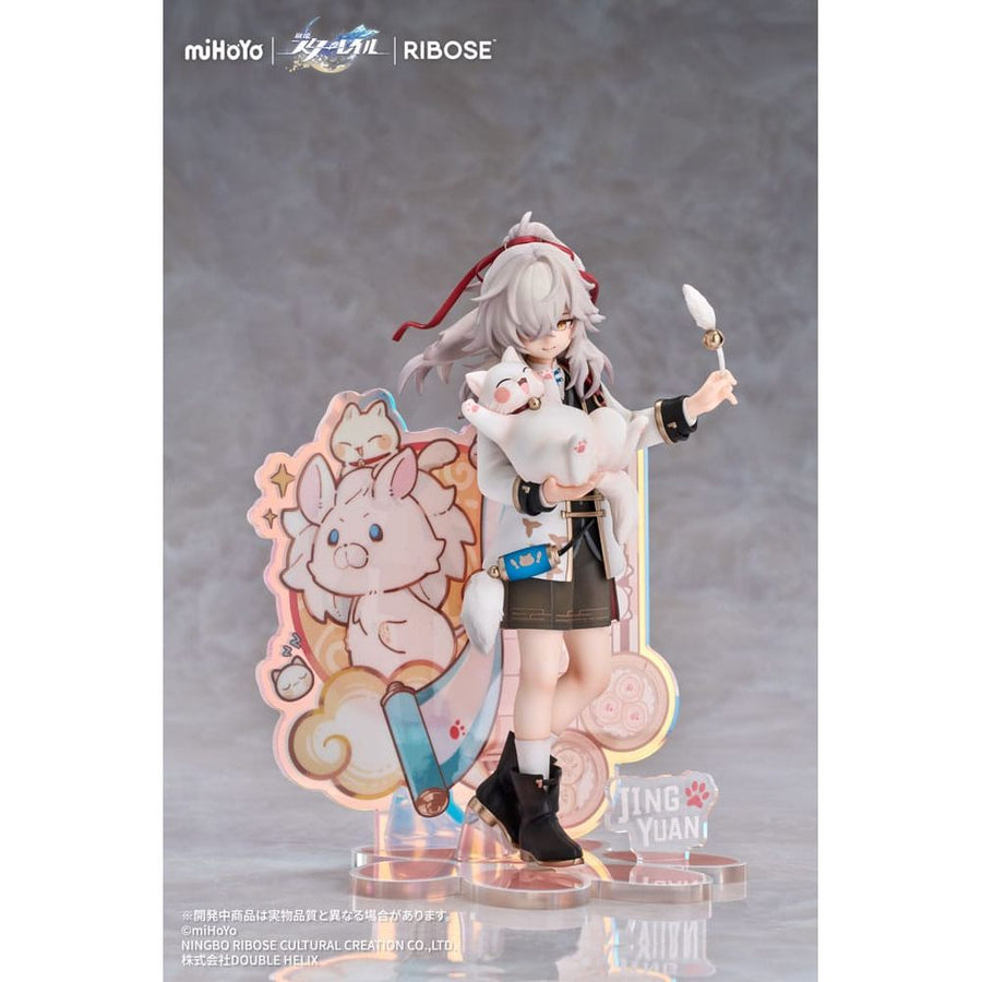 Honkai: Star Rail Rise Up Little Cat Series PVC Statue Jing Yuan 20 cm - The Happy Toy Store