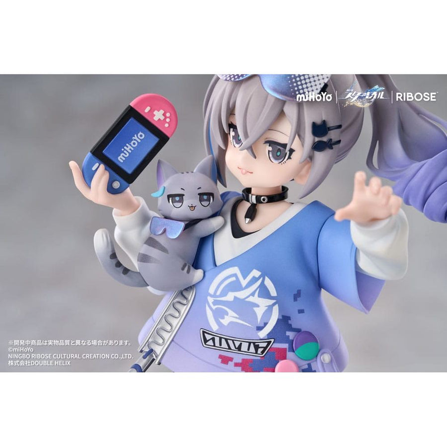 Honkai: Star Rail Rise Up Little Cat Series PVC Statue Silver Wolf Ver. 19 cm - The Happy Toy Store