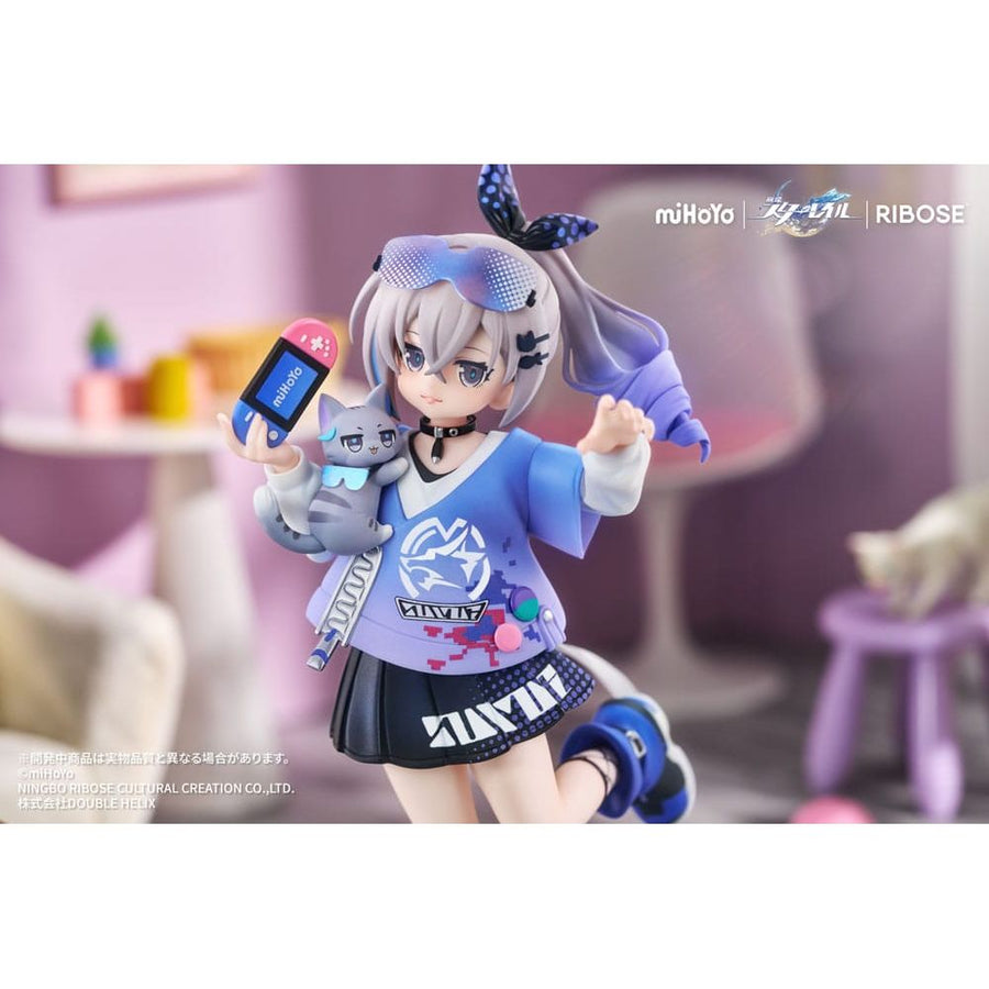 Honkai: Star Rail Rise Up Little Cat Series PVC Statue Silver Wolf Ver. 19 cm - The Happy Toy Store