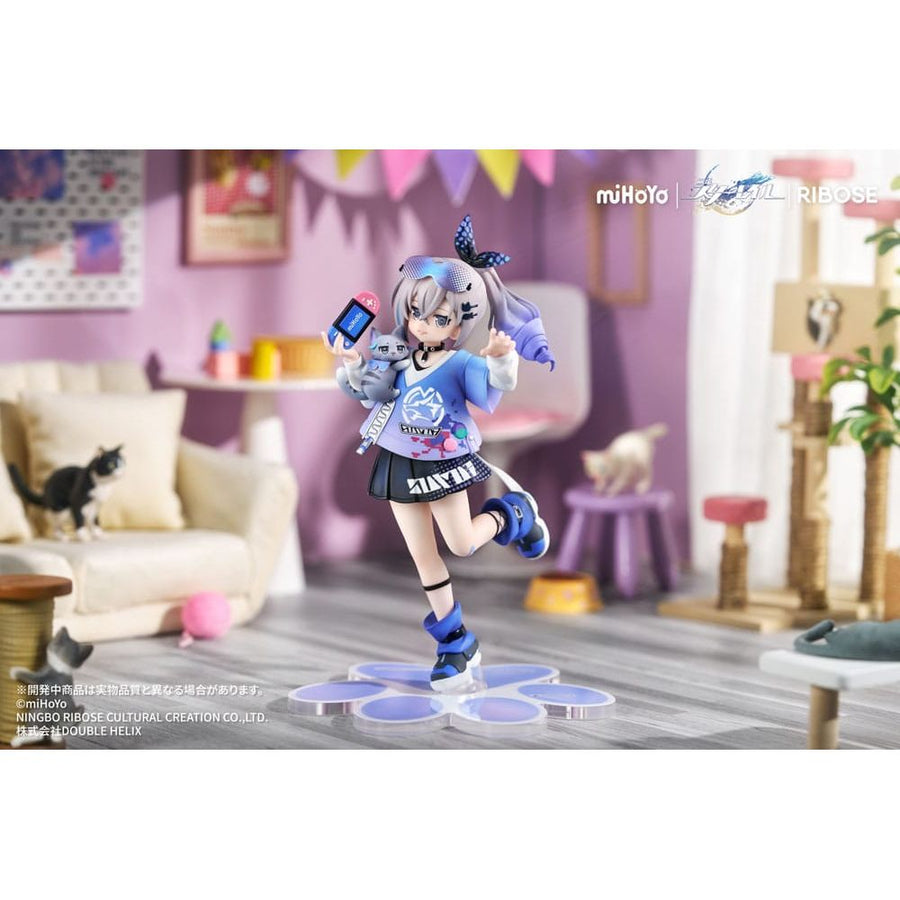 Honkai: Star Rail Rise Up Little Cat Series PVC Statue Silver Wolf Ver. 19 cm - The Happy Toy Store