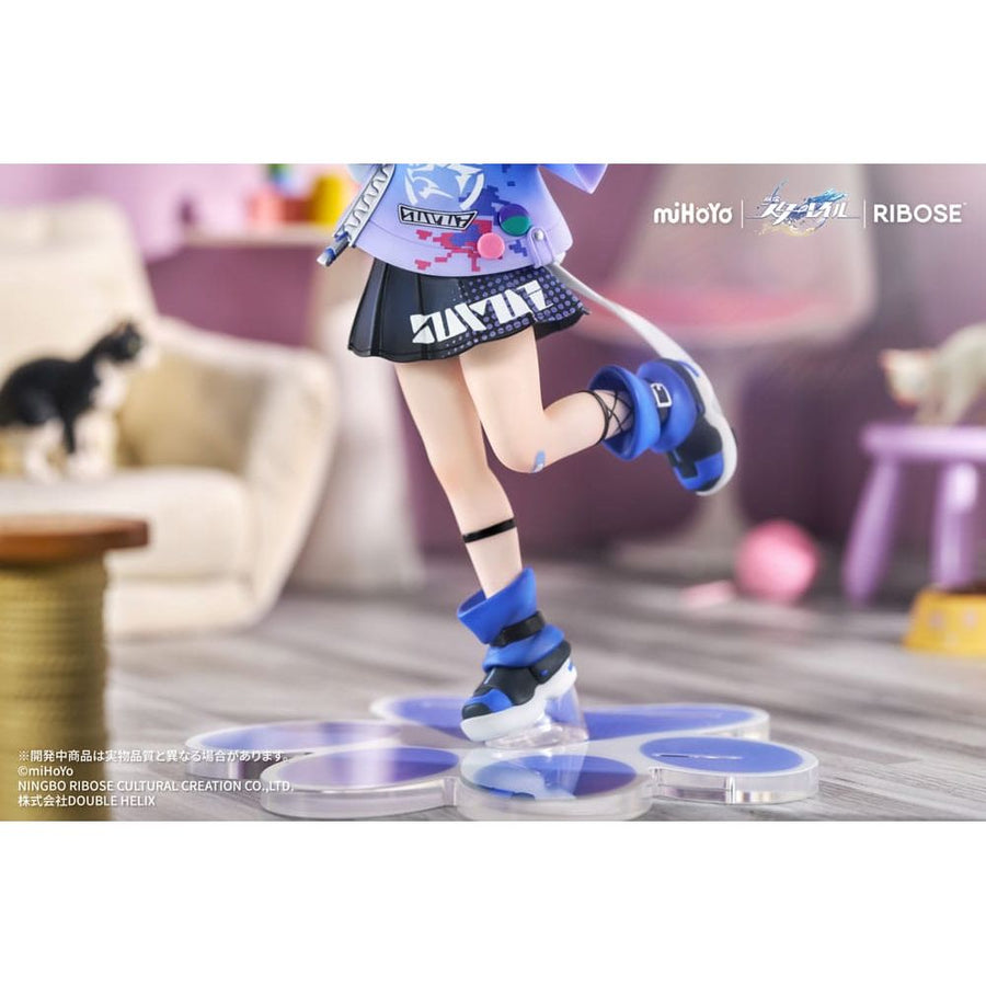 Honkai: Star Rail Rise Up Little Cat Series PVC Statue Silver Wolf Ver. 19 cm - The Happy Toy Store