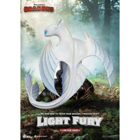 How To Train Your Dragon 3 Master Craft Statue Light Fury 29 cm - The Happy Toy Store