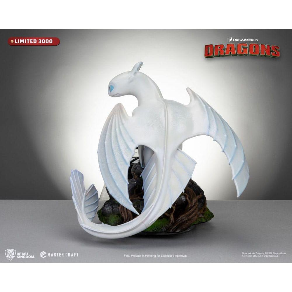 How To Train Your Dragon 3 Master Craft Statue Light Fury 29 cm - The Happy Toy Store