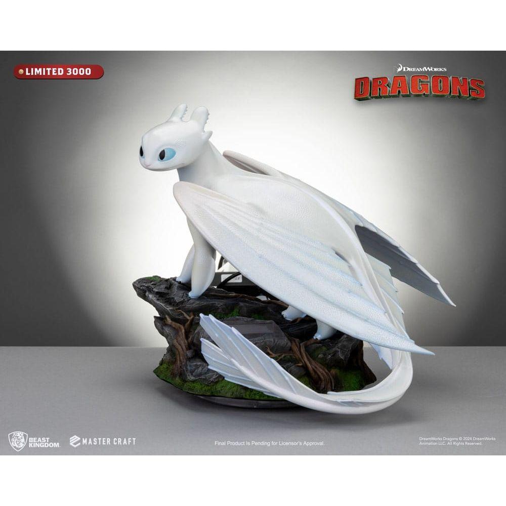 How To Train Your Dragon 3 Master Craft Statue Light Fury 29 cm - The Happy Toy Store
