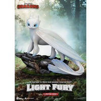 How To Train Your Dragon 3 Master Craft Statue Light Fury 29 cm - The Happy Toy Store