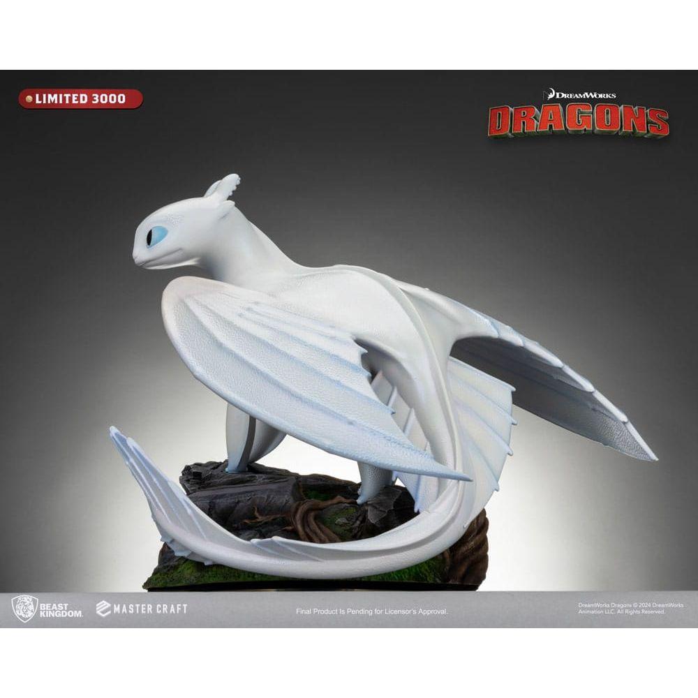 How To Train Your Dragon 3 Master Craft Statue Light Fury 29 cm - The Happy Toy Store