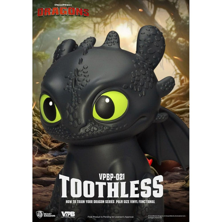 How to Train Your Dragon Piggy Vinyl Bank Toothless 12 cm - The Happy Toy Store