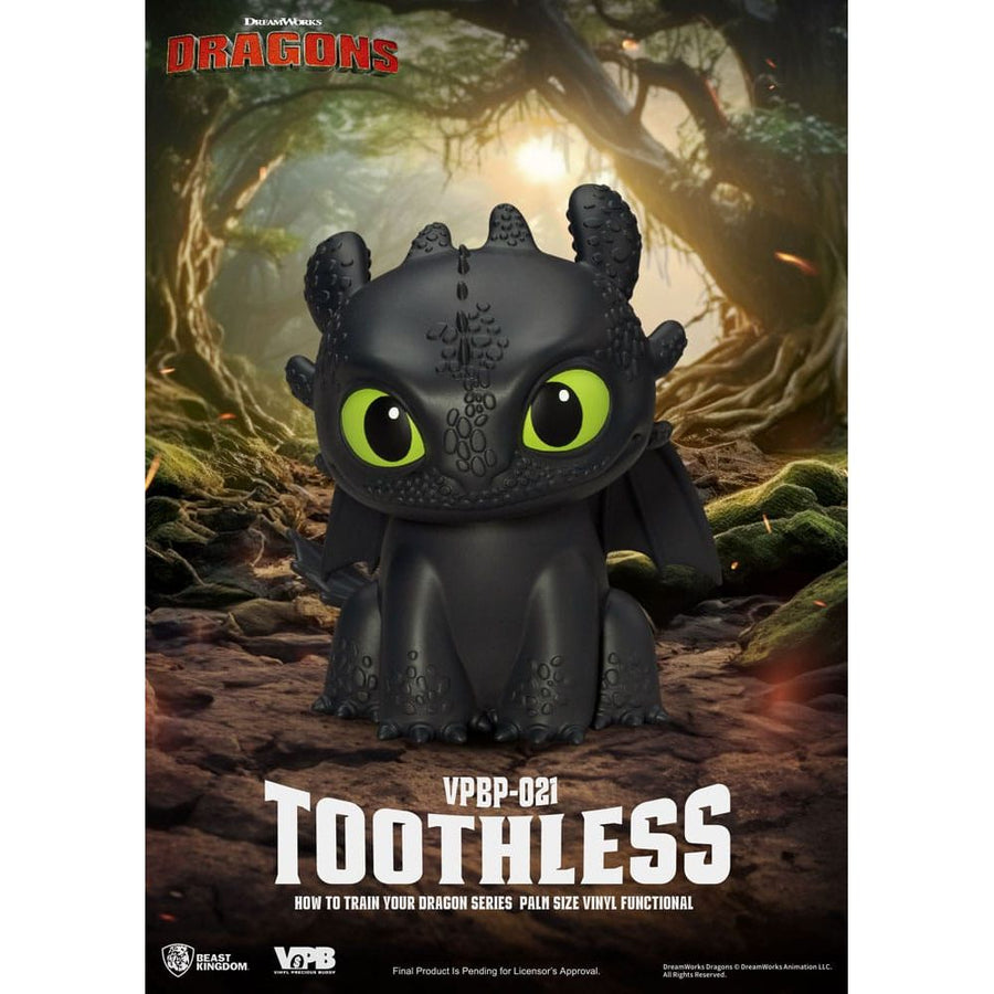 How to Train Your Dragon Piggy Vinyl Bank Toothless 12 cm - The Happy Toy Store