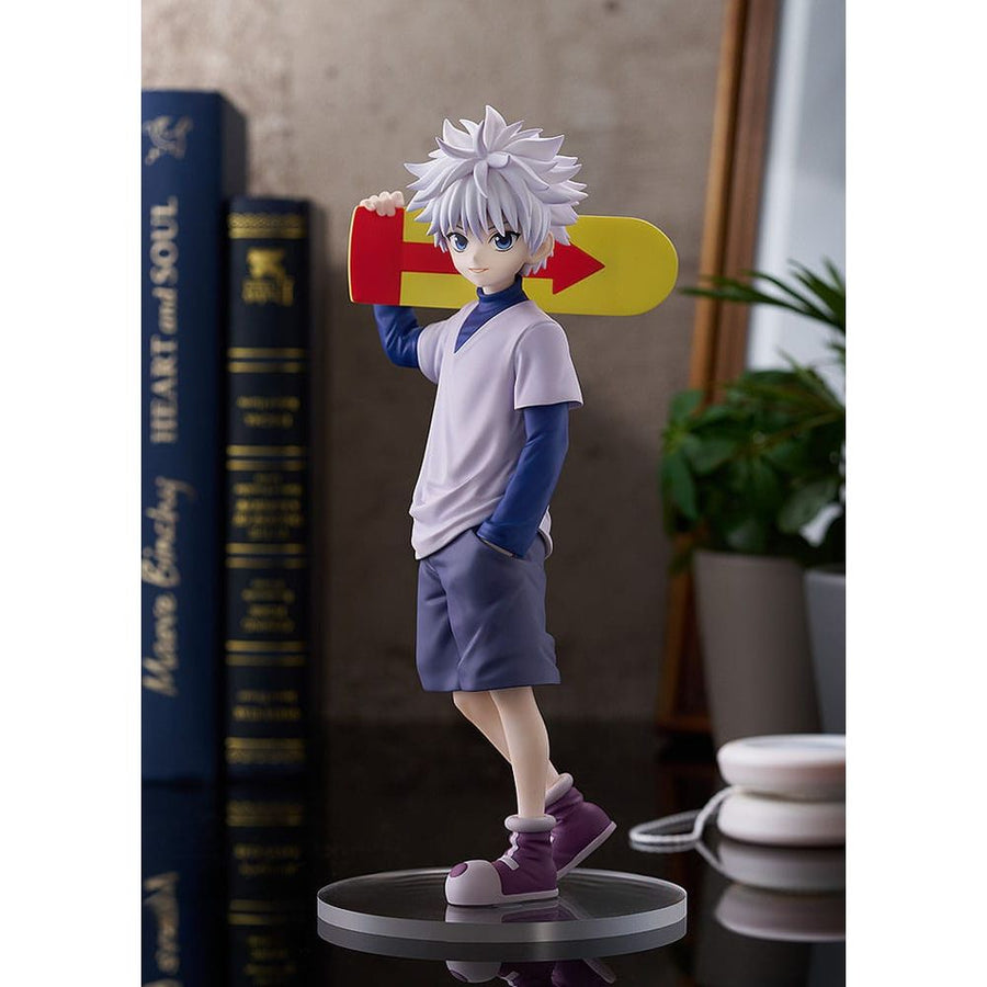 Hunter x Hunter Pop Up Parade PVC Statue Killua Zoldyck/Killua Zaoldyeck L Size 21 cm - The Happy Toy Store
