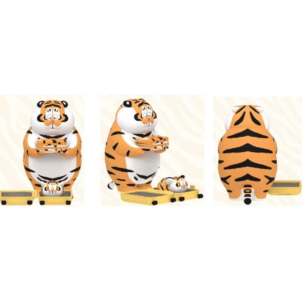 I Am Not Fat Tiger Roaring Love Series Mini Figures Full Blind Box Set 8 Pack - The Happy Toy Store