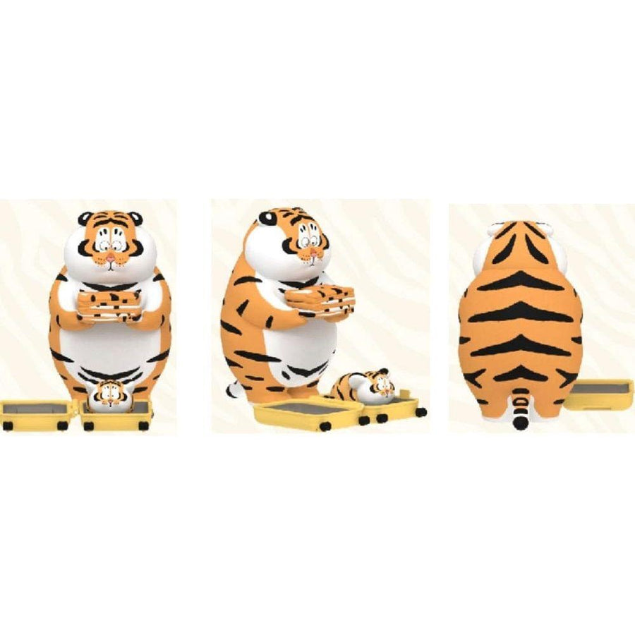 I Am Not Fat Tiger Roaring Love Series Mini Figures Full Blind Box Set 8 Pack - The Happy Toy Store
