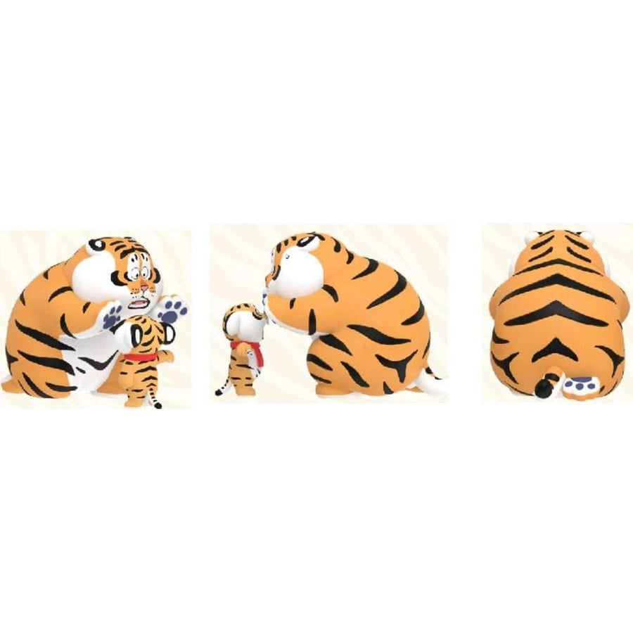 I Am Not Fat Tiger Roaring Love Series Mini Figures Full Blind Box Set 8 Pack - The Happy Toy Store