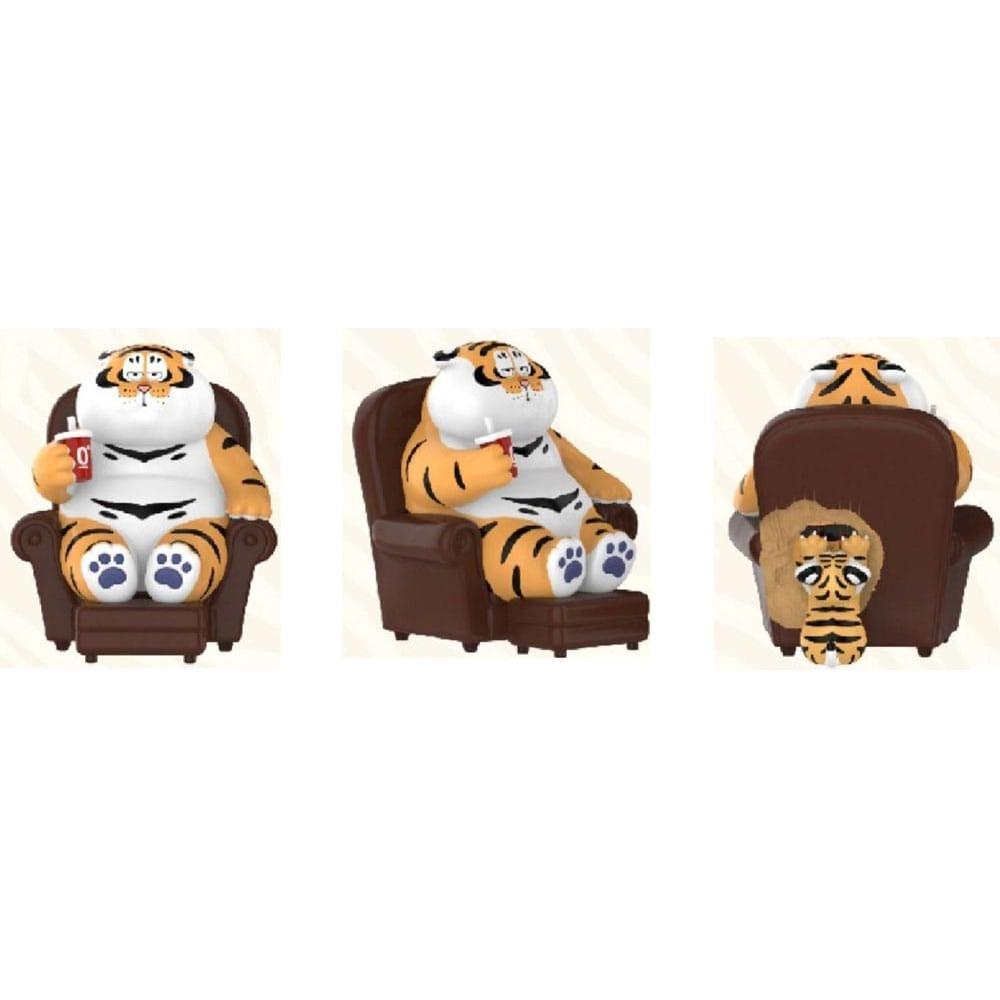 I Am Not Fat Tiger Roaring Love Series Mini Figures Full Blind Box Set 8 Pack - The Happy Toy Store
