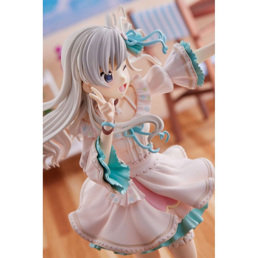 Idolmaster Cinderella Girls PVC Statue 1/7 Hayate HIsakawa [O - Ku - Ri - Mo - No Sunday ! ]+ 21 cm - The Happy Toy Store