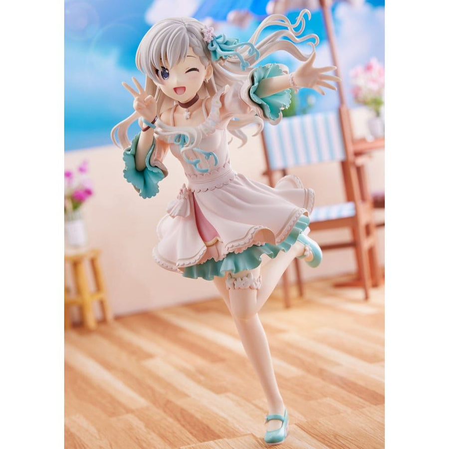 Idolmaster Cinderella Girls PVC Statue 1/7 Hayate HIsakawa [O - Ku - Ri - Mo - No Sunday ! ]+ 21 cm - The Happy Toy Store