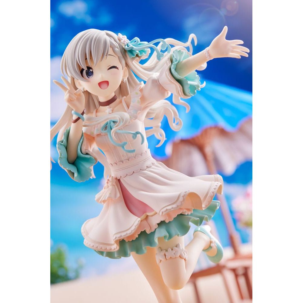 Idolmaster Cinderella Girls PVC Statue 1/7 Hayate HIsakawa [O - Ku - Ri - Mo - No Sunday ! ]+ 21 cm - The Happy Toy Store