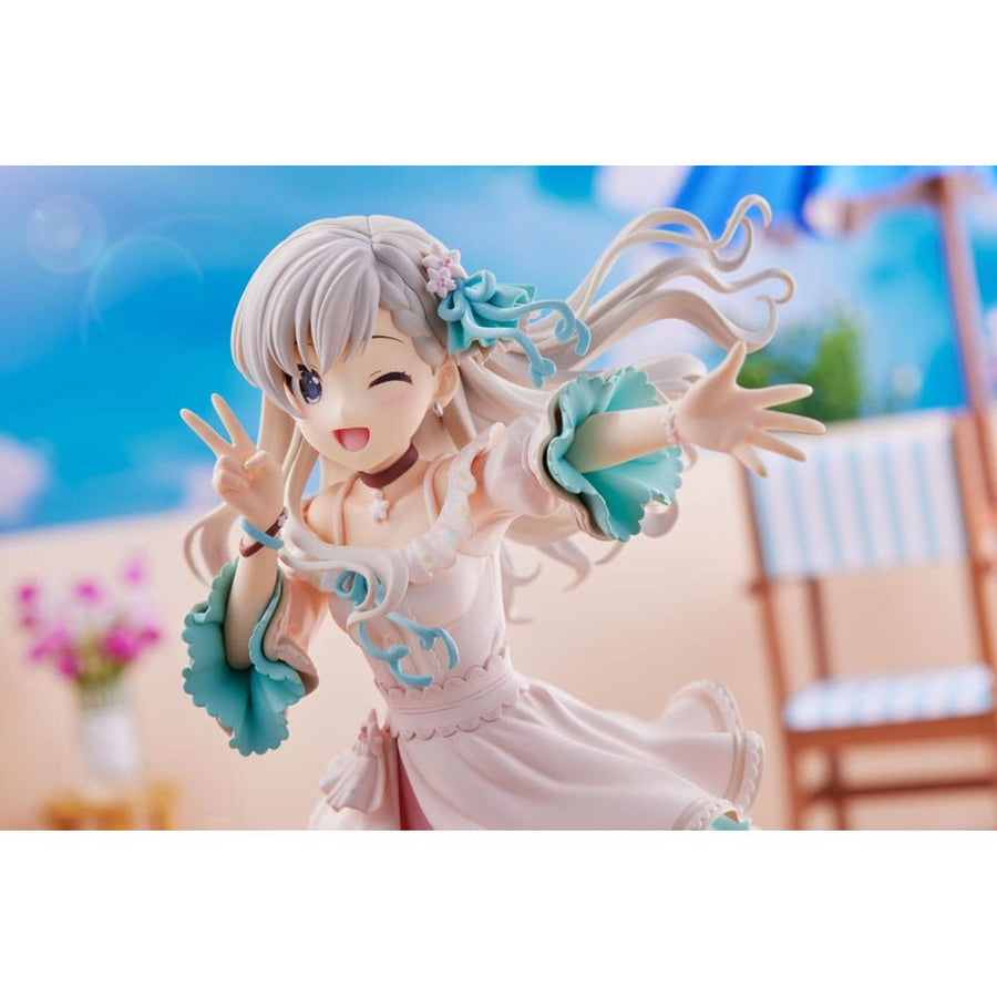 Idolmaster Cinderella Girls PVC Statue 1/7 Hayate HIsakawa [O - Ku - Ri - Mo - No Sunday ! ]+ 21 cm - The Happy Toy Store