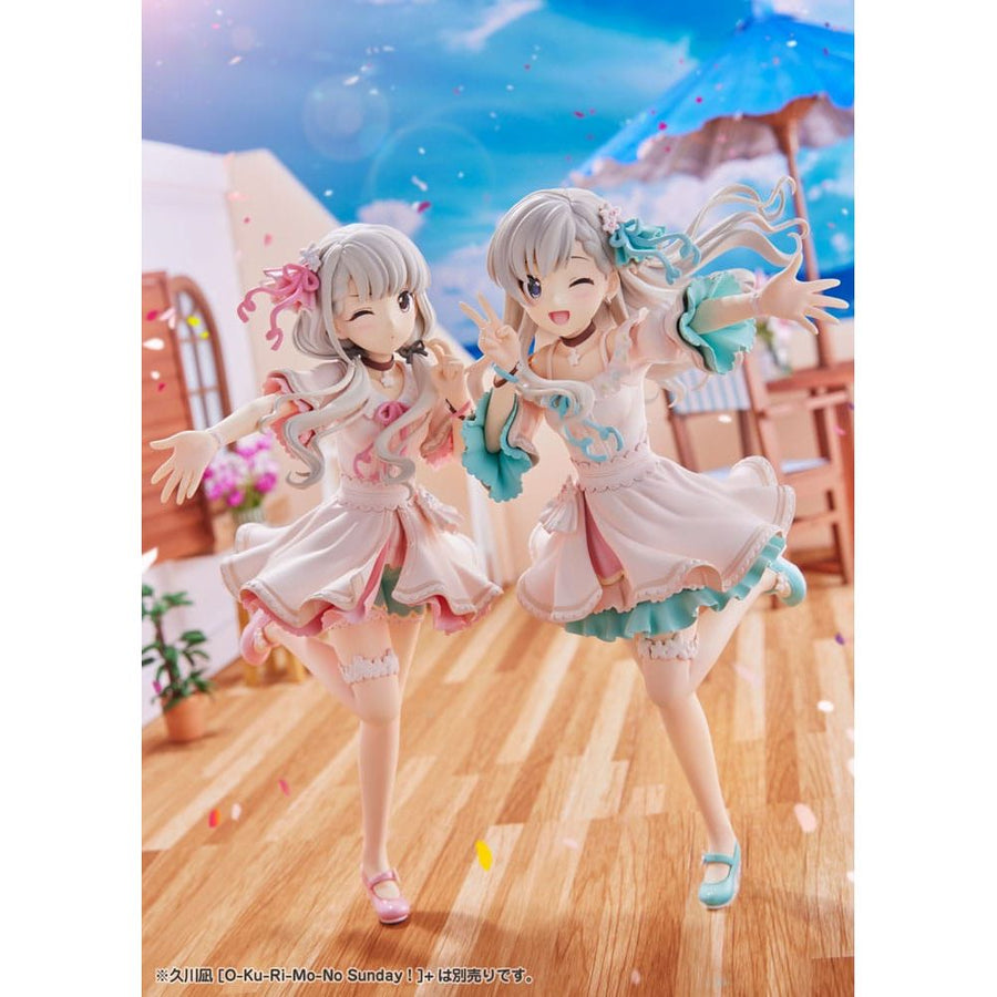Idolmaster Cinderella Girls PVC Statue 1/7 Hayate HIsakawa [O - Ku - Ri - Mo - No Sunday ! ]+ 21 cm - The Happy Toy Store