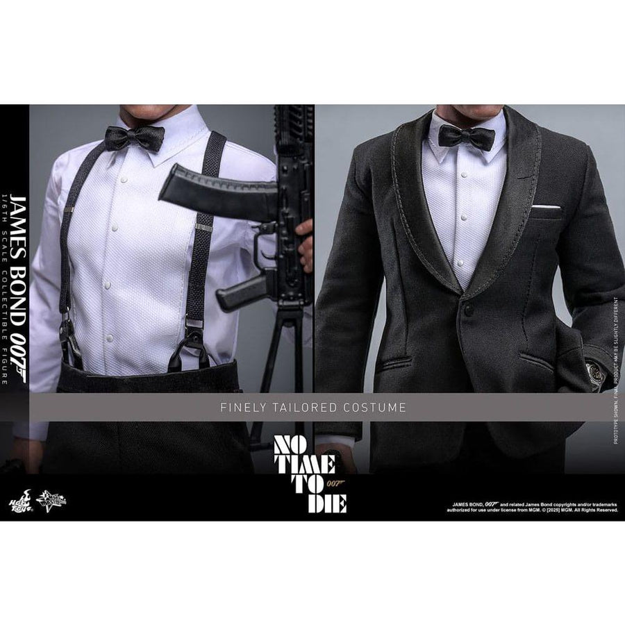 James Bond No Time to Die Movie Masterpiece Action Figure 1/6 James Bond 30 cm - The Happy Toy Store
