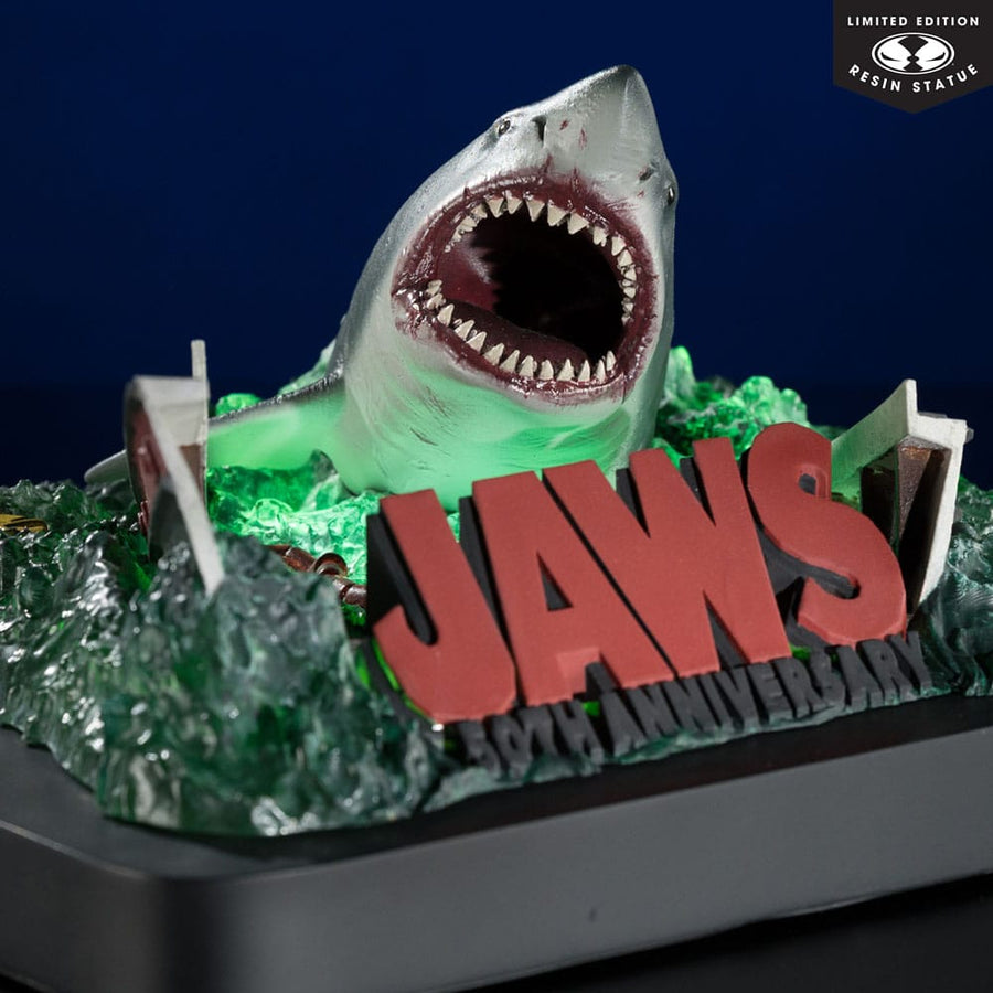 Jaws 1/48 PVC Statue Jaws (50th Anniversary) 25 cm - The Happy Toy Store