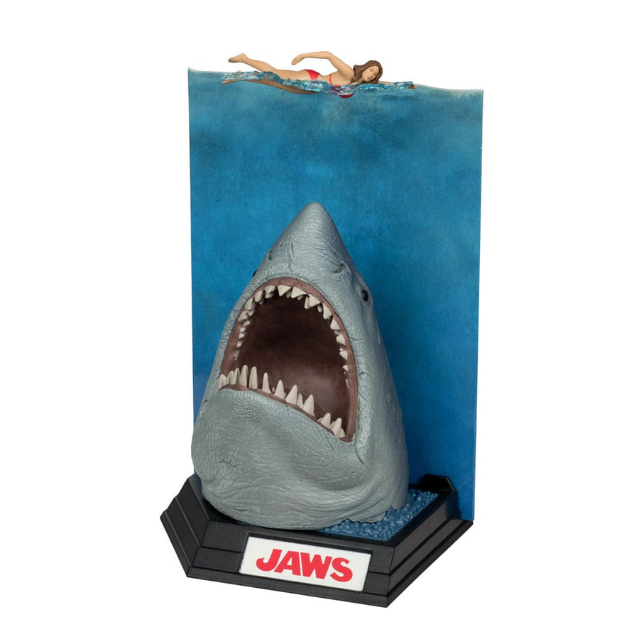 Jaws Movie Maniacs PVC Statue Jaws (50th Anniversary) 16 cm - The Happy Toy Store
