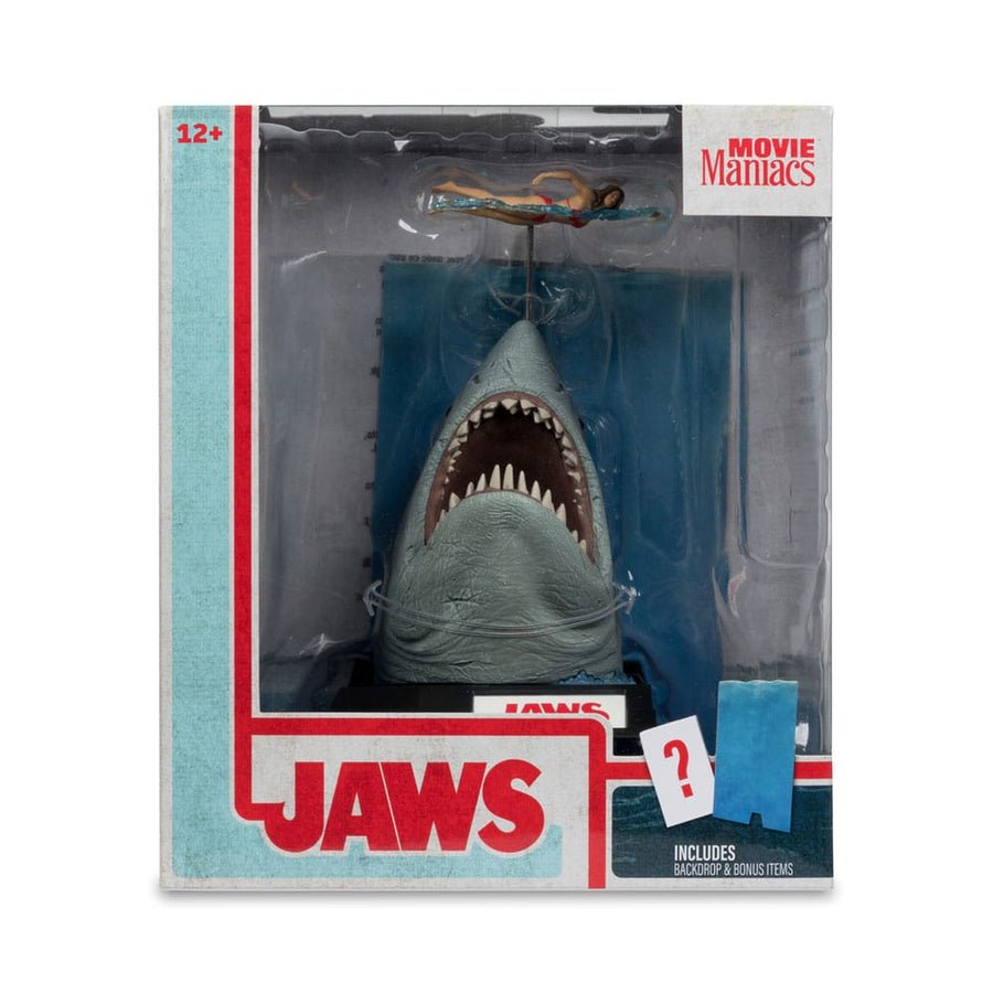 Jaws Movie Maniacs PVC Statue Jaws (50th Anniversary) 16 cm - The Happy Toy Store