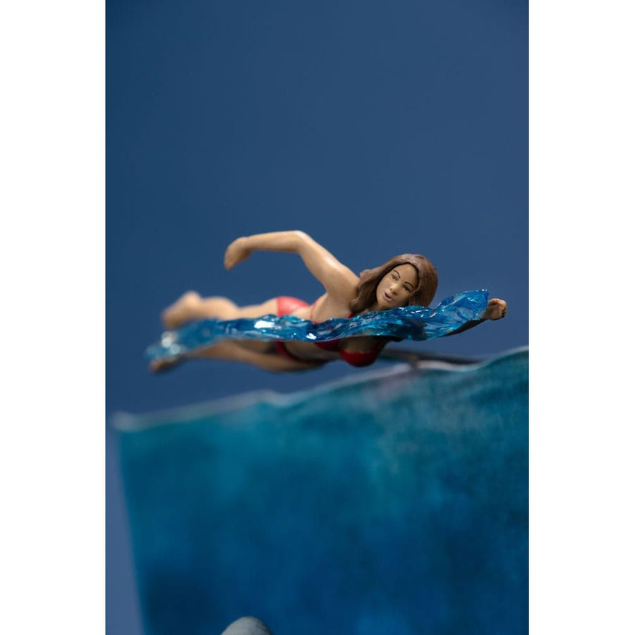 Jaws Movie Maniacs PVC Statue Jaws (50th Anniversary) 16 cm - The Happy Toy Store