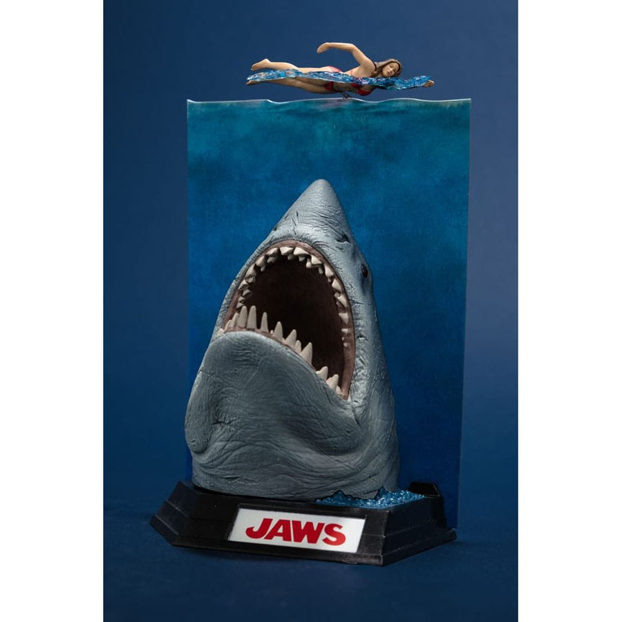 Jaws Movie Maniacs PVC Statue Jaws (50th Anniversary) 16 cm - The Happy Toy Store